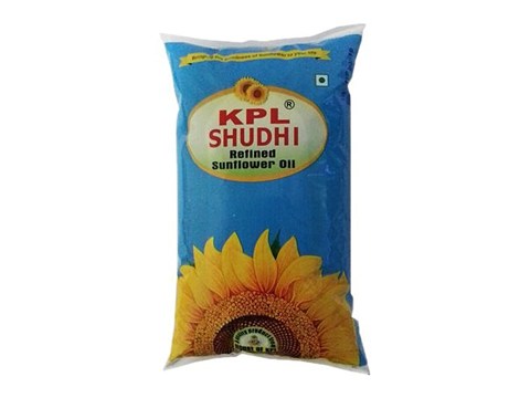 Kpl Shudhi Refined Sunflower Oil - Zero Cholesterol, 1 L