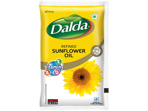Dalda  Refined Sunflower Oil, 840 g