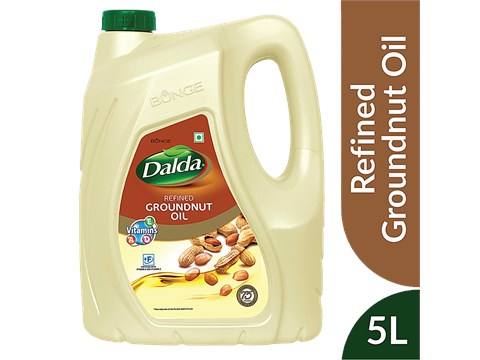 Dalda  Refined Groundnut Oil, 5 l