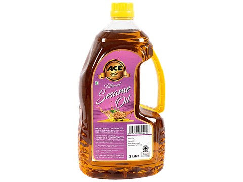 Ace Gold  Filtered Sesame Oil - Loaded With Vitamins & Minerals, No Cholesterol, 2 L