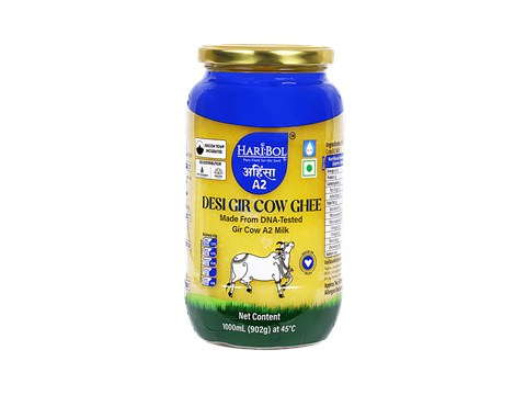 Haribol A2 Desi Gir Cow Ghee, 1 L