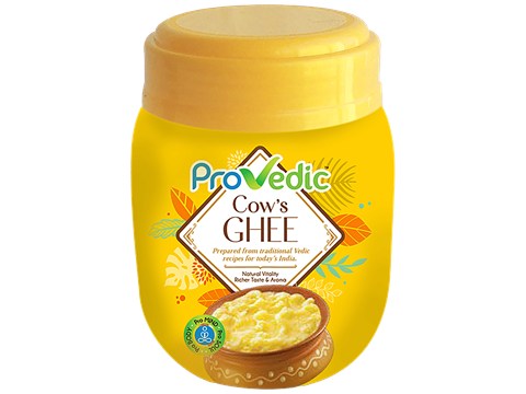 ProVedic Cow's Ghee - Rich Taste & Aroma, Pure & Natural, 500 ml