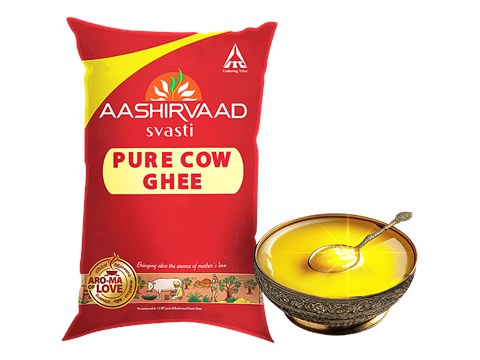 Aashirvaad Svasti Pure Cow Ghee, 750 ml