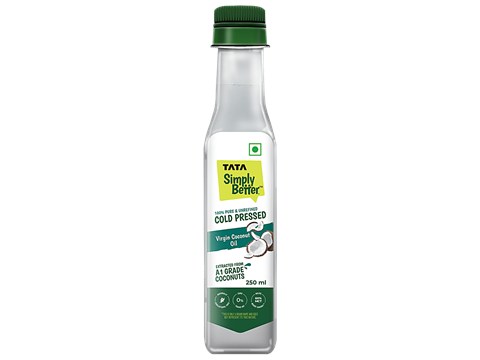 Tata Simply Better Cold Pressed Virgin Coconut Oil, 250 ml