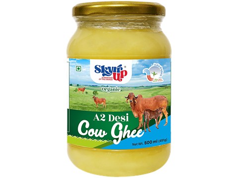 Skyrrup Organic A2 Desi Cow Ghee, 500 g