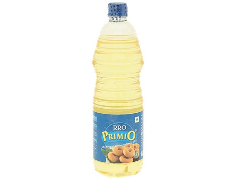 Rro Primio Refined Groundnut Oil, 1 L