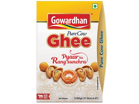 Gowardhan Pure Cow Ghee, 1 L