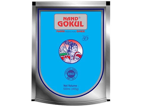 Nand Gokul  Pure buffalo Ghee, 500 ml
