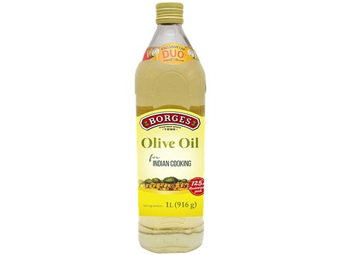 Borges Olive Oil For Indian Cooking - Frying & Baking, 1 L