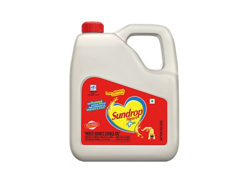 Sundrop Heart+ Rice Bran & Corn Oil, 2 L