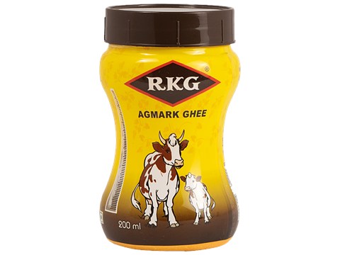 Rkg Agmark Ghee Ghee/Tuppa, 200 ml