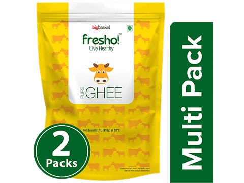 fresho! Pure Ghee, 2x1 L