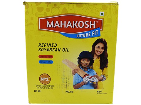 Mahakosh Soy Oil, 15 L