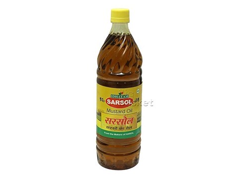 Idhayam Sarsol - Mustard Oil, 1 L