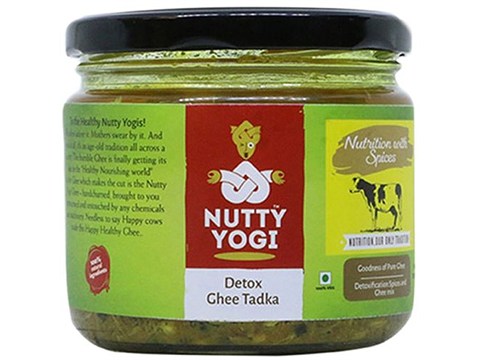 Nutty Yogi Ghee/Tuppa - Detox Tadka, 250 g