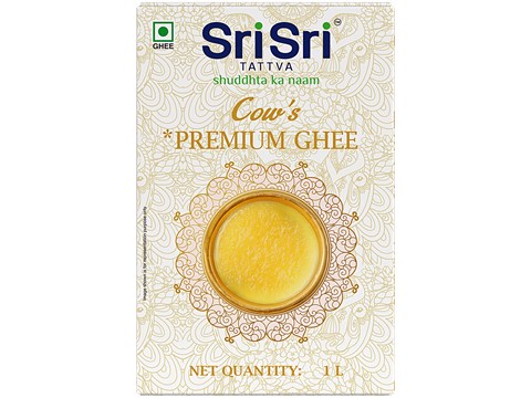 Sri Sri Tattva Premium Cow Ghee, 1 L