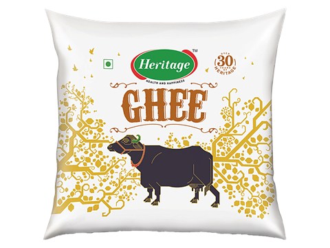 Heritage Buffalo Ghee/Tuppa - Special Grade with Milk Fat, 500 ml