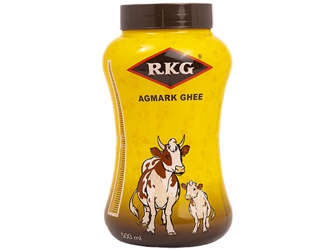 Rkg Agmark Ghee Ghee/Tuppa, 500 ml