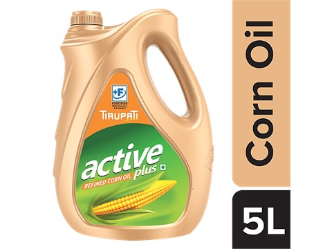 Tirupati Active Corn Oil, 5 L