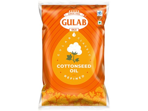 Gulab Oils Refined Cottonseed Oil, 870 g