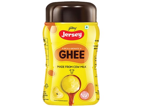 Godrej Jersey Cow Ghee/Tuppa, 1 L