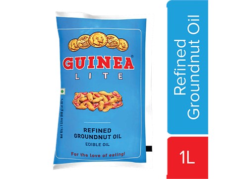 Guinea GUINEA LITE  REFINED GROUNDNUT OIL 1LTR PP, 1 L