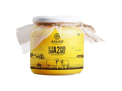 Rosier A2 Gir Cow Vedic Ghee, 250 ml