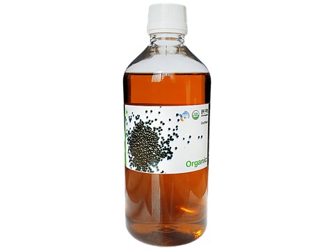 Earthon Organic Mustard Oil/Rai Ka Tel, 500 ml