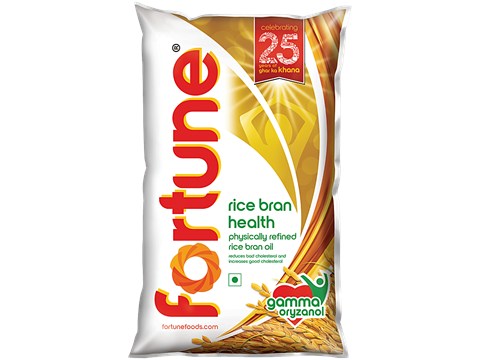 Fortune Rice Bran Health Physically Refined Oil, 870 g