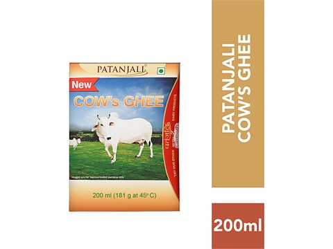 Patanjali Cow's Ghee, 200 ml