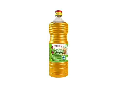 Patanjali Physically Refined Soyabean Oil, 850 g