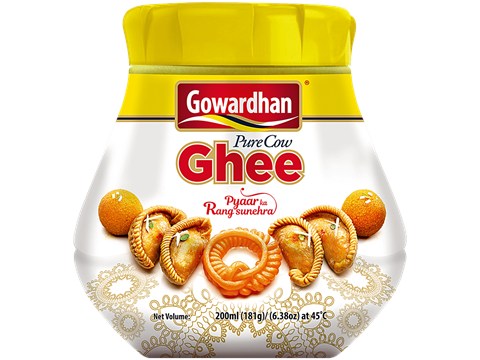 Gowardhan Ghee/Tuppa, 200 ml