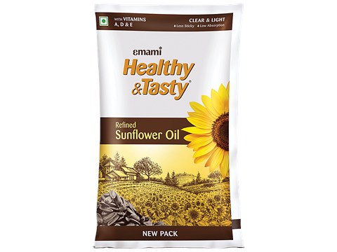 Emami Healthy & Tasty Refined Sunflower Oil, 780 g