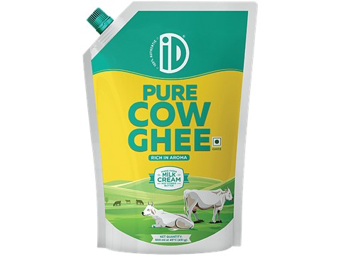 iD Pure Cow Ghee, 500 ml
