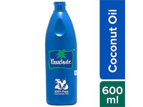 Parachute  100% Pure Coconut Oil, 600 ml