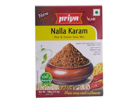 Priya Nalla Karam, 100 g