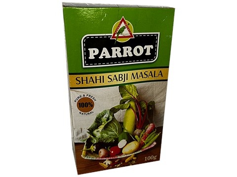 Parrot Shahi Sabzi Masala - Natural, No Preservatives, 100 g