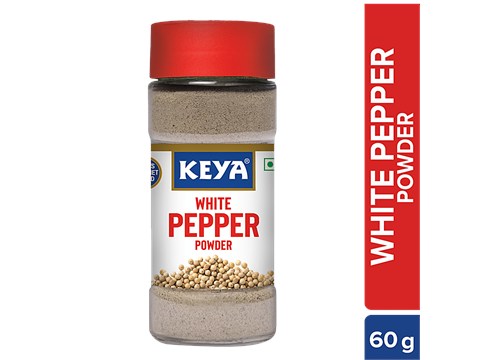 Keya White Pepper Powder, 60 g