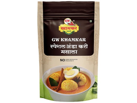 G W Khamkar Masale Special Anda Curry Masala, 185 g