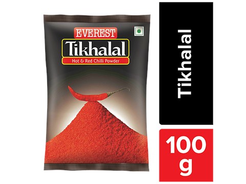 Everest Tikhalal Hot & Red Chilli Powder, 100 g