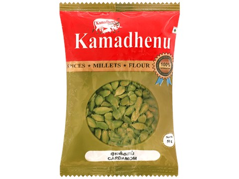Kamadhenu Cardamom - Strong Aroma & Flavour, Reduce Gastrointestinal Problems, 25 g