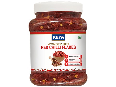 Keya Red Chilli Flakes - Wonder Hot, Authentic Origin, 300 g