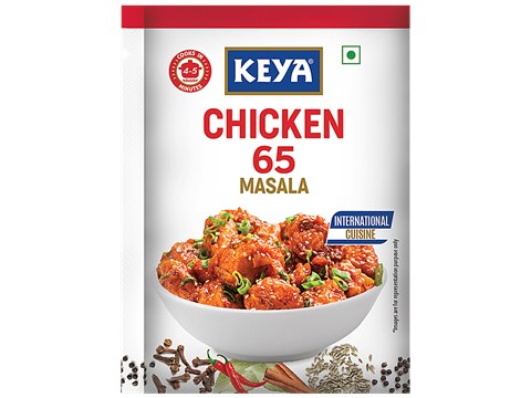 Keya Chicken 65 Tastemaker - International Cuisine, Cooks In 5 Minutes, 18 g