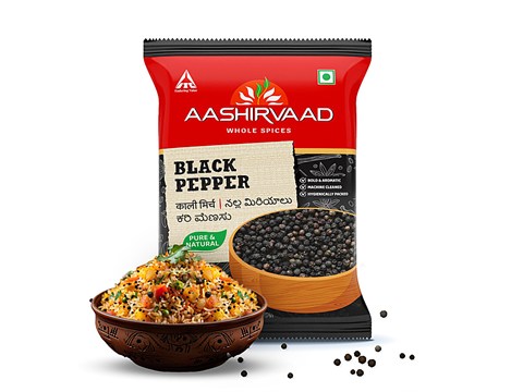 Aashirvaad Black Pepper, 200 g