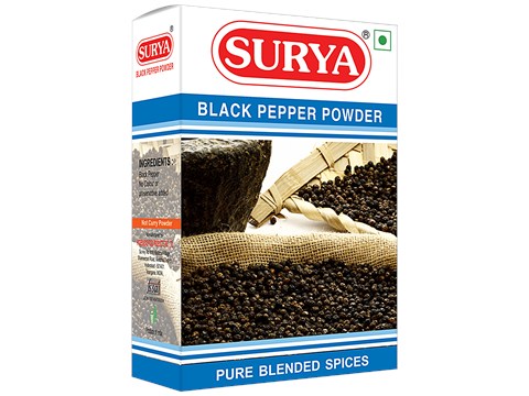 Surya Powder - Black Pepper, 100 g