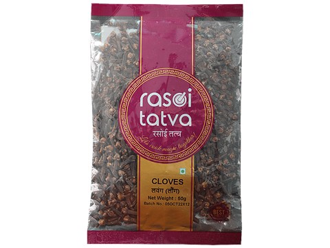 Rasoi Tatva Cloves - Natural, Premium Quality, 50 g