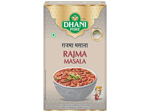 Dhani Pure Rajma Masala - Natural, No Artificial Colours & Preservatives, 100 g