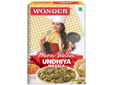 Wonder Undhiya Masala - No Preservatives & Artificial Flavours, 50 g