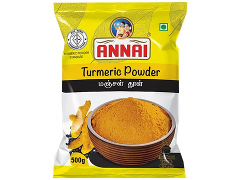 ANNAI Tumeric Powder - Anti-inflammatory & Antibacterial Properties, 500 g
