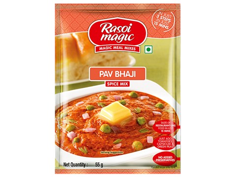 Rasoi Magic Spice Mix - Pav Bhaji, 55 g